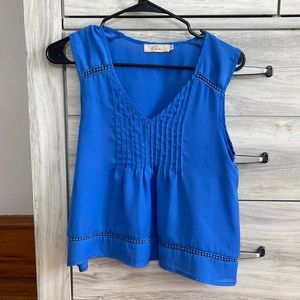Blue Tank Top Size S
